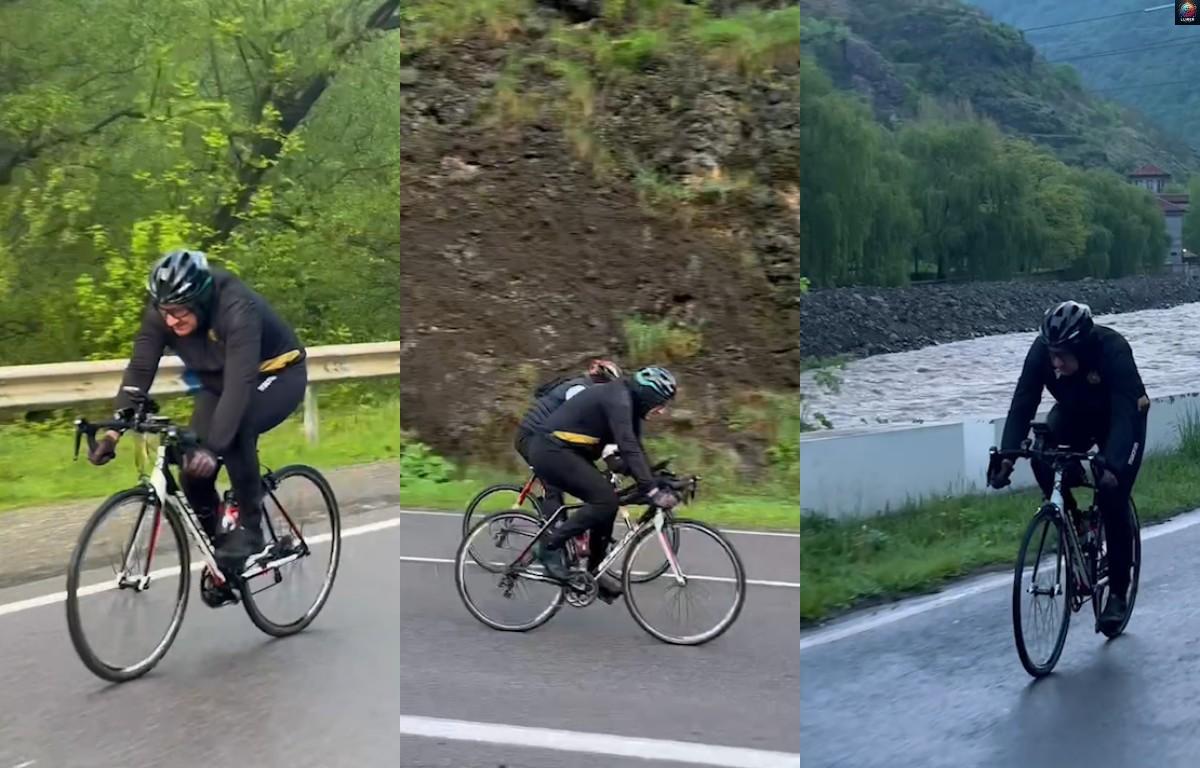 Առավոտյան զբոսանք Լոռվա ձորում՝ 25կմ. վարչապետը հեծանիվ է վարել. տեսանյութ