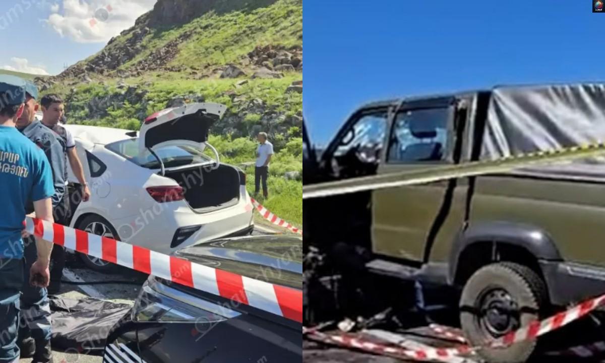 Գեղարքունիքի մարզում. ճակատ ճակատի բախվել են ՀՀ ՊՆ «UAZ Patriot»-ն ու «Kia»-ն. կա 1 զոհ, 3 վիրավոր. երկուսին հիվանդանոց են տեղափոխել պարեկները