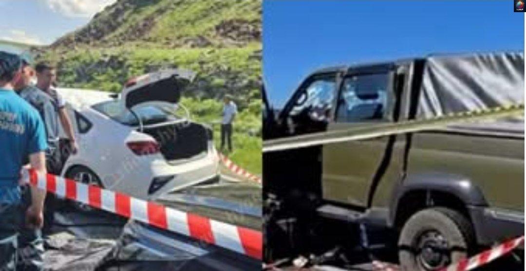 ԲԱՑԱՌԻԿ ՏԵՍԱՆՅՈՒԹ. ՊՆ «UAZ»-ի եւ «KIA» մեքենшյի բшխումից. կա մեկ զпհ