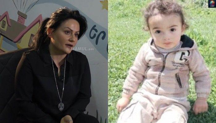 «Կորած երեխայի հարցի շուրջ մի քանի նկատառում». Նարինե Մանուկյան