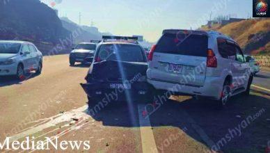 Բախվել են «Լեքսուս»-ն ու «Օպել»-ը. կա վիրավոր