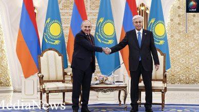 Ղազախստան այցի առանցքային արդյունքը մեր հարաբերությունների զարգացումն է մինչև ռազմավարական գործընկերություն․ Նիկոլ Փաշինյան Ղազախստան այցի առանցքային արդյունքը մեր հարաբերությունների զարգացումն է մինչև ռազմավարական գործընկերություն․ Նիկոլ Փաշինյան