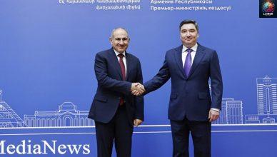 Առկա է առևտրատնտեսական փոխգործակցության մեծ ներուժ. տեղի է ունեցել ՀՀ և Ղազախստանի վարչապետների հանդիպումը