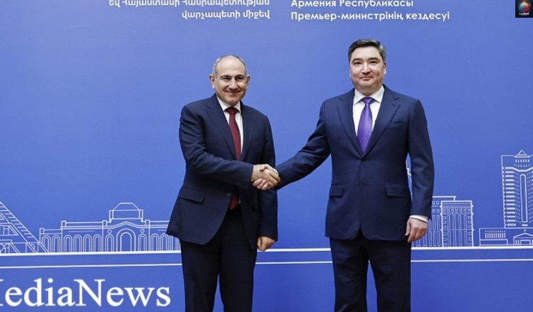 Առկա է առևտրատնտեսական փոխգործակցության մեծ ներուժ. տեղի է ունեցել ՀՀ և Ղազախստանի վարչապետների հանդիպումը