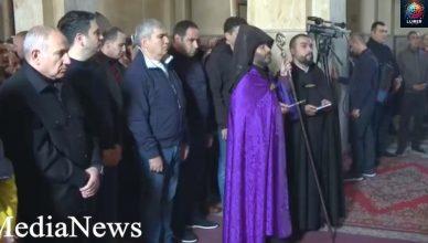 Վարչապետը Արարատի Սբ․ Հակոբ եկեղեցում ներկա է Տեր Երվանդ քահանա Բաբայանի ձեռամբ մատուցվող պատարագին