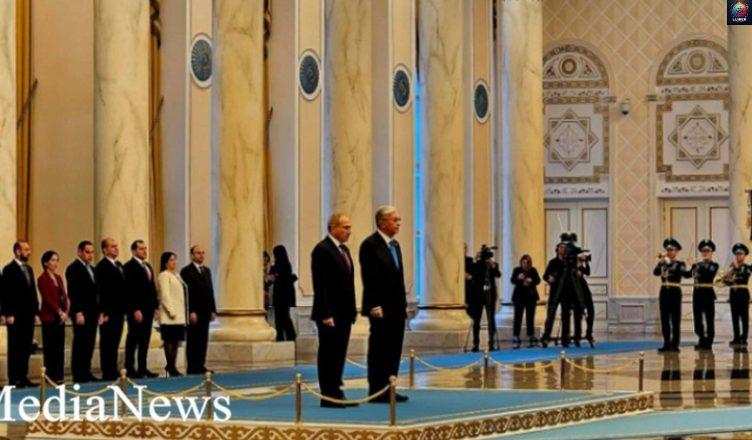 Աստանայում տեղի է ունենում Հայաստանի վարչապետի և Ղազախստանի նախագահի հանդիպումը. տեսանյութ