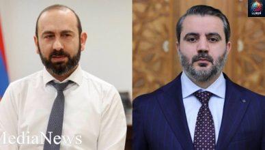 Հեռախոսազրույց են ունեցել ՀՀ և Սիրիայի ԱԳ նախարարները. ինչ է քննարկվել Հեռախոսազրույց են ունեցել ՀՀ և Սիրիայի ԱԳ նախարարները. ինչ է քննարկվել