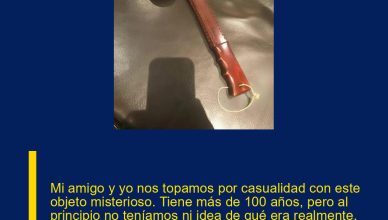 Mi amigo y yo nos topamos por casualidad con este objeto misterioso. Tiene más de 100 años, pero al principio no teníamos ni idea de qué era realmente. Después de una larga investigación en libros históricos, finalmente descubrimos la verdad.