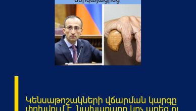 Կենսաթոշակների վճարման կարգը փոխվում է. նախարարը կոչ արեց ու մանրամասներ ներկայացրեց