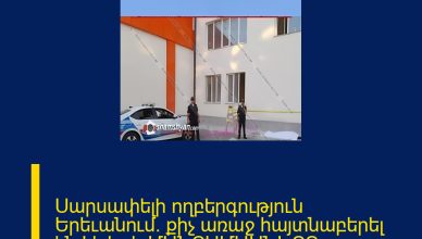 Սարսափելի ողբերգություն Երեւանում. քիչ առաջ հայտնաբերել են Լիլիթի ՄԱՆՐԱՄԱՍՆԵՐԸ ՄԵԿՆԱԲԱՆՈՒԹՅՈՒՆՈՒՄ