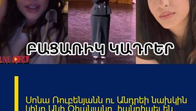 Սոնա Ռուբենյանն ու Անդրեի նախկին կինը`Անի Օհանյանը, հանդիպել են իրար.