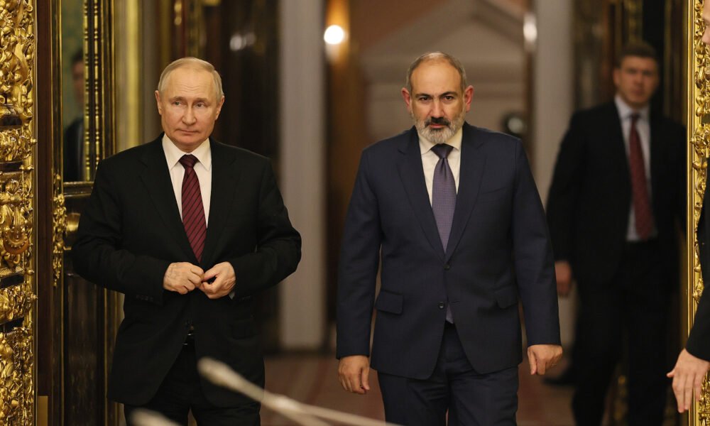 Պուտինը շնորհավորել է Փաշինյանին